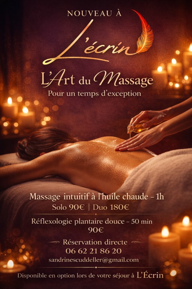 Nouveaut&eacute; Massages